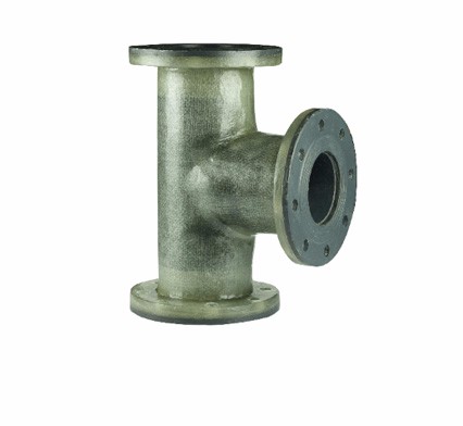 FRP/UPVC复合管件 法兰式三通