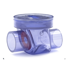 UPVC透明管件 防反水止回阀