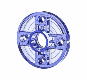 UPVC透明管件 法兰