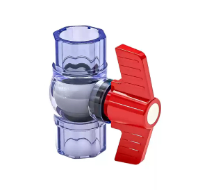 UPVC透明管件 球阀