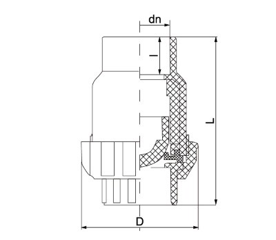 球芯式止回阀(图2)
