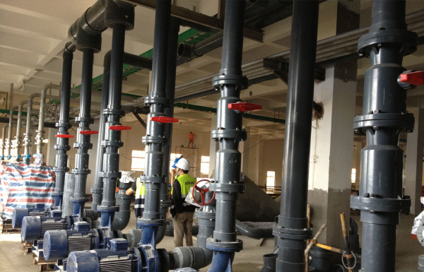 合肥优耐德污水处理/废水曝气项目用UPVC管