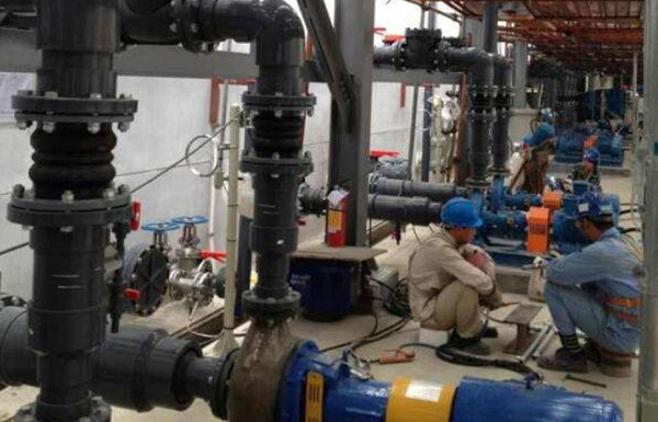 广州LG集团生产系统CPVC管路项目