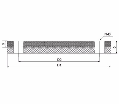 盲法兰FRPUPVC(图2)
